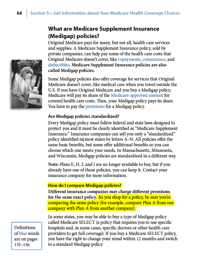 Supplemental Medicare Insurance Rates Supplemental Medicare Insurance Rates
